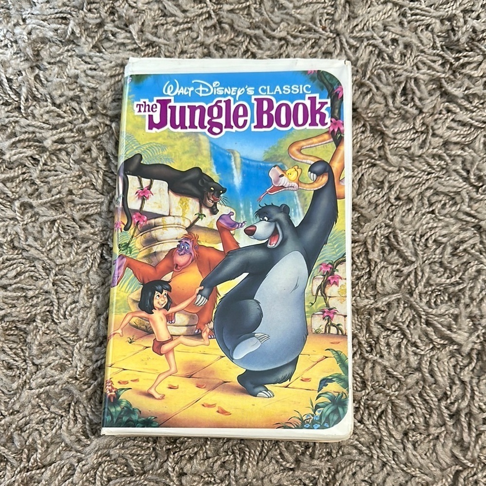 Walt‎ Disney's Black Diamond Classic THE JUNGLE BOOK VHS